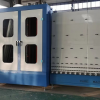 Vertical glass washing machine
